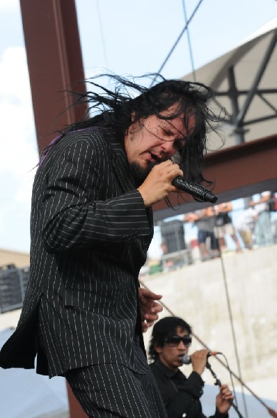 Jonathan Davis at Ozzfest 2008, Pizza Hut Park, Frisco, Texas