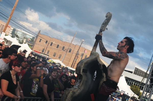 The Koffin Kats at the Freak Show Festival, Austin, Texas 10/23/10 - photo