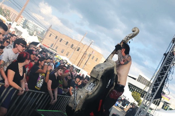 The Koffin Kats at the Freak Show Festival, Austin, Texas 10/23/10 - photo