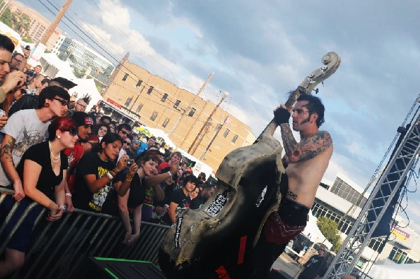 The Koffin Kats at the Freak Show Festival, Austin, Texas 10/23/10 - photo