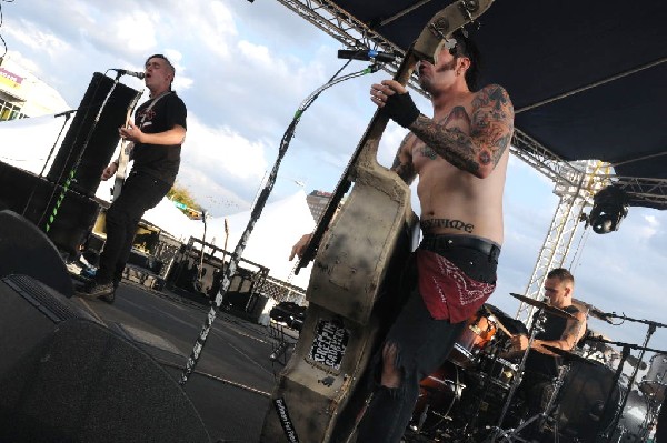 The Koffin Kats at the Freak Show Festival, Austin, Texas 10/23/10 - photo