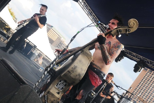 The Koffin Kats at the Freak Show Festival, Austin, Texas 10/23/10 - photo