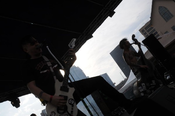 The Koffin Kats at the Freak Show Festival, Austin, Texas 10/23/10 - photo