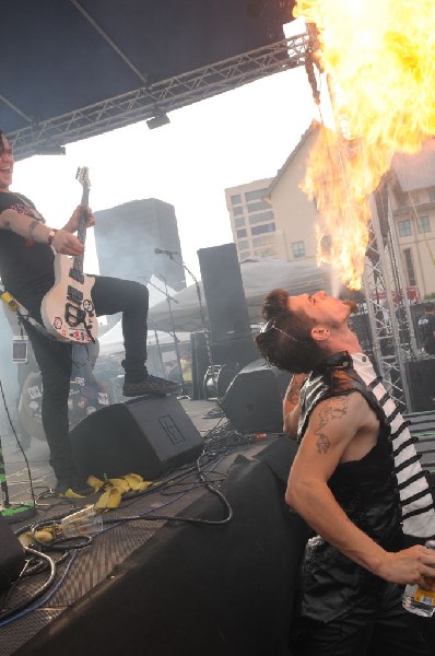 The Koffin Kats at the Freak Show Festival, Austin, Texas 10/23/10 - photo