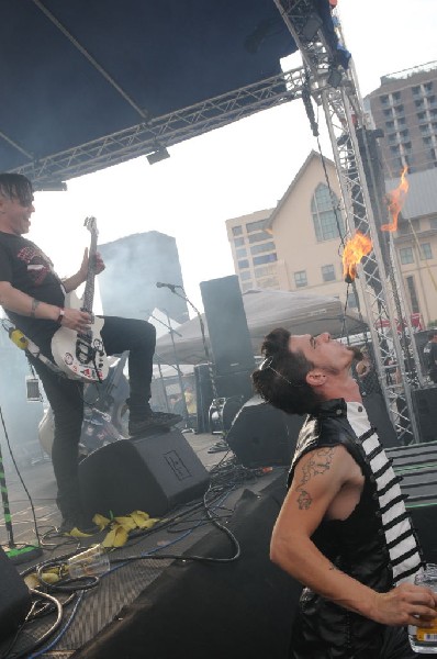 The Koffin Kats at the Freak Show Festival, Austin, Texas 10/23/10 - photo