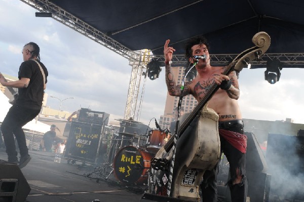 The Koffin Kats at the Freak Show Festival, Austin, Texas 10/23/10 - photo