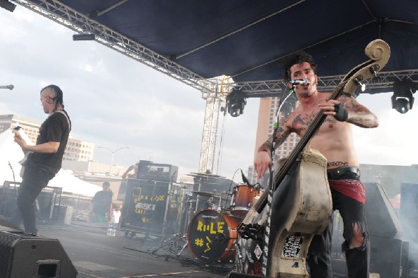 The Koffin Kats at the Freak Show Festival, Austin, Texas 10/23/10 - photo