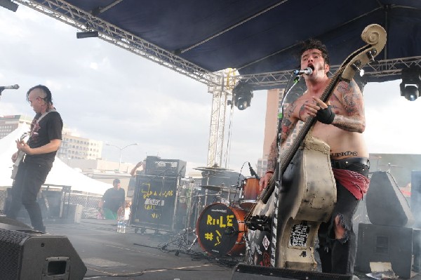 The Koffin Kats at the Freak Show Festival, Austin, Texas 10/23/10 - photo