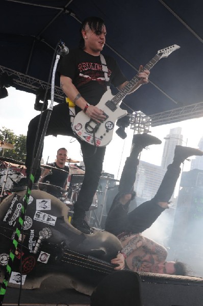 The Koffin Kats at the Freak Show Festival, Austin, Texas 10/23/10 - photo