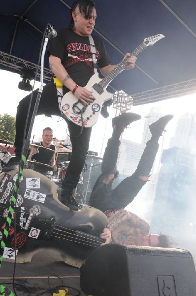 The Koffin Kats at the Freak Show Festival, Austin, Texas 10/23/10 - photo