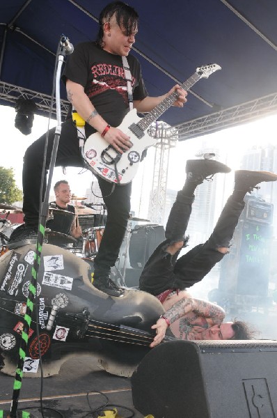 The Koffin Kats at the Freak Show Festival, Austin, Texas 10/23/10 - photo