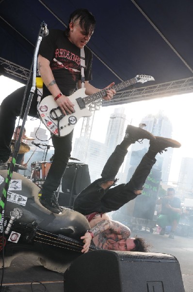 The Koffin Kats at the Freak Show Festival, Austin, Texas 10/23/10 - photo