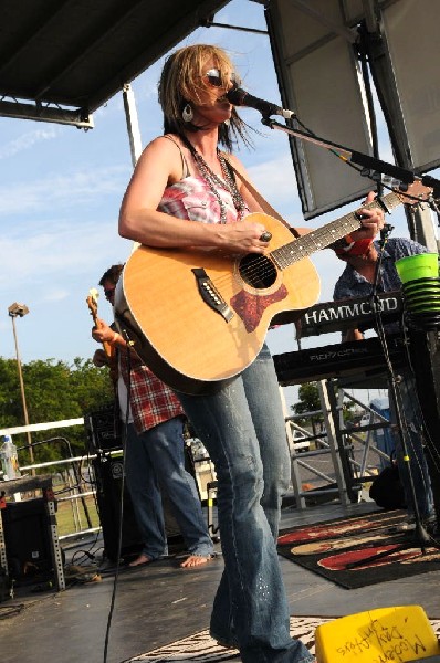 Kristen Kelly at the Hutto 100 Celebration Music Festival, Hutto, Texas 07/