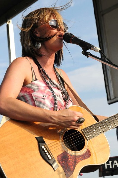 Kristen Kelly at the Hutto 100 Celebration Music Festival, Hutto, Texas 07/