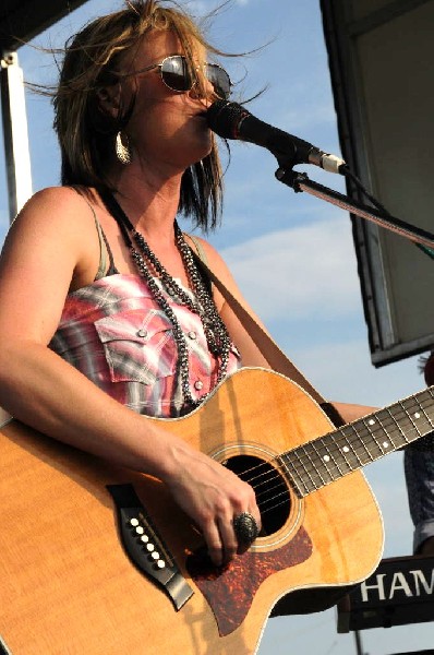 Kristen Kelly at the Hutto 100 Celebration Music Festival, Hutto, Texas 07/