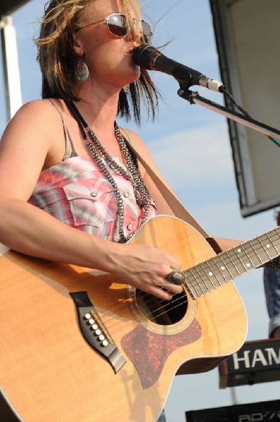 Kristen Kelly at the Hutto 100 Celebration Music Festival, Hutto, Texas 07/