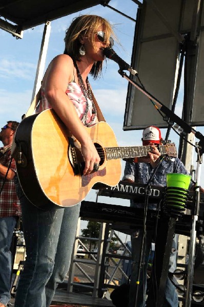 Kristen Kelly at the Hutto 100 Celebration Music Festival, Hutto, Texas 07/