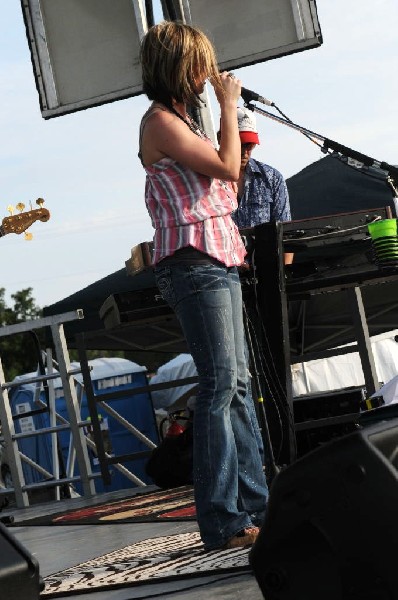 Kristen Kelly at the Hutto 100 Celebration Music Festival, Hutto, Texas 07/