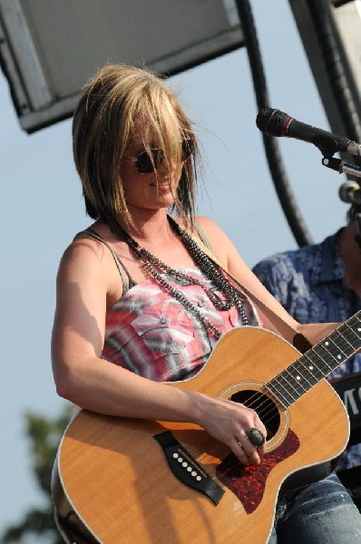 Kristen Kelly at the Hutto 100 Celebration Music Festival, Hutto, Texas 07/