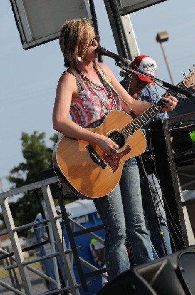 Kristen Kelly at the Hutto 100 Celebration Music Festival, Hutto, Texas 07/