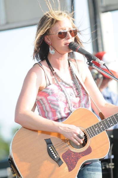 Kristen Kelly at the Hutto 100 Celebration Music Festival, Hutto, Texas 07/