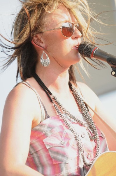 Kristen Kelly at the Hutto 100 Celebration Music Festival, Hutto, Texas 07/