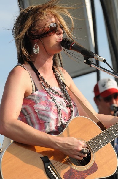 Kristen Kelly at the Hutto 100 Celebration Music Festival, Hutto, Texas 07/