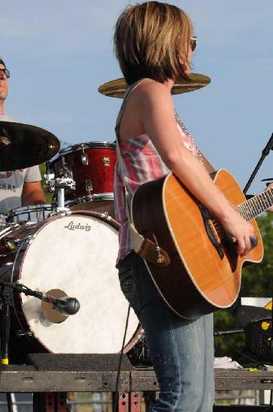 Kristen Kelly at the Hutto 100 Celebration Music Festival, Hutto, Texas 07/