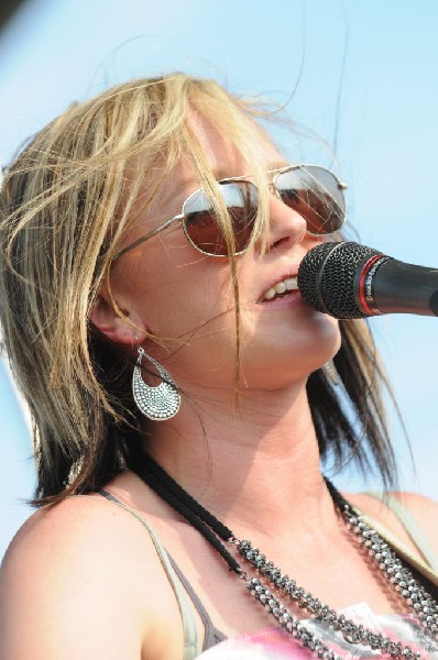 Kristen Kelly at the Hutto 100 Celebration Music Festival, Hutto, Texas 07/