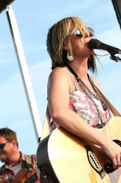 Kristen Kelly at the Hutto 100 Celebration Music Festival, Hutto, Texas 07/