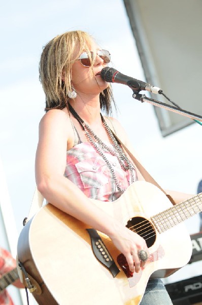 Kristen Kelly at the Hutto 100 Celebration Music Festival, Hutto, Texas 07/