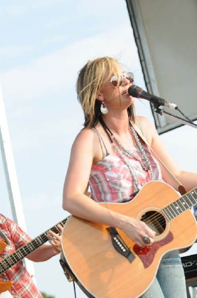 Kristen Kelly at the Hutto 100 Celebration Music Festival, Hutto, Texas 07/