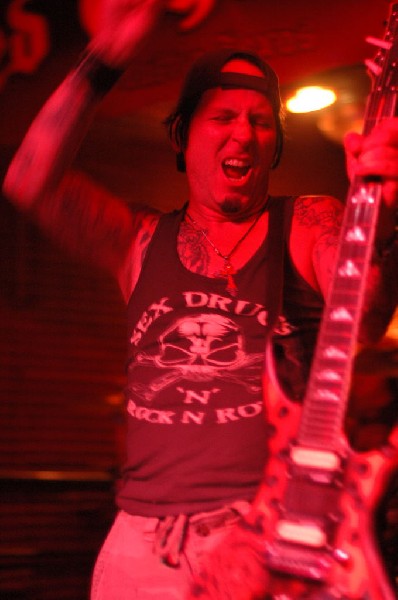 L.A. Guns featuring Tracii Guns, at The Red Eyed Fly, Austin, Texas