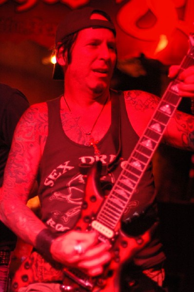 L.A. Guns featuring Tracii Guns, at The Red Eyed Fly, Austin, Texas