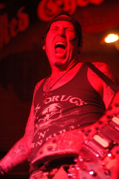 L.A. Guns featuring Tracii Guns, at The Red Eyed Fly, Austin, Texas