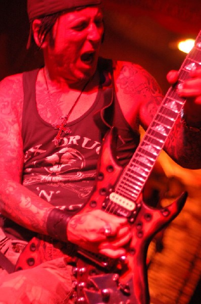 L.A. Guns featuring Tracii Guns, at The Red Eyed Fly, Austin, Texas