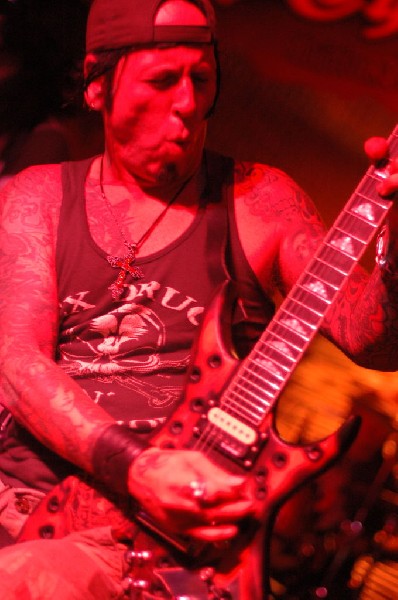 L.A. Guns featuring Tracii Guns, at The Red Eyed Fly, Austin, Texas