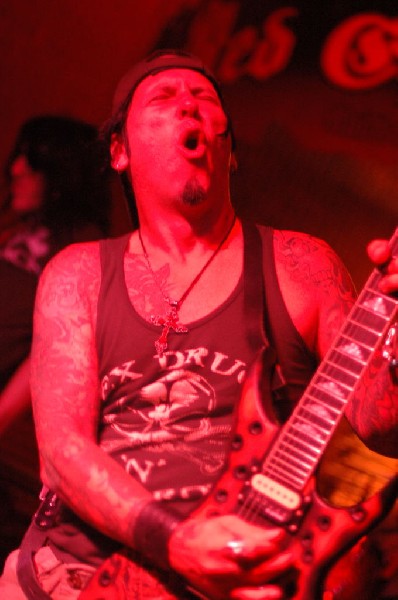 L.A. Guns featuring Tracii Guns, at The Red Eyed Fly, Austin, Texas