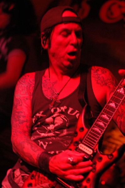 L.A. Guns featuring Tracii Guns, at The Red Eyed Fly, Austin, Texas