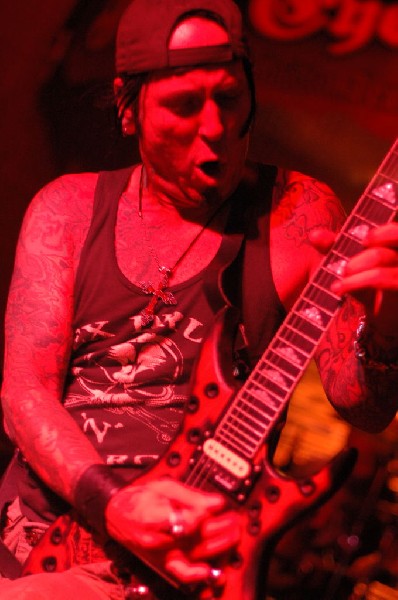 L.A. Guns featuring Tracii Guns, at The Red Eyed Fly, Austin, Texas