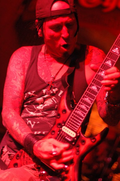 L.A. Guns featuring Tracii Guns, at The Red Eyed Fly, Austin, Texas