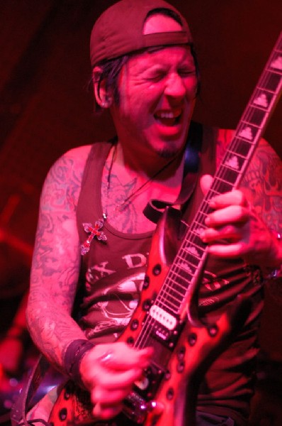 L.A. Guns featuring Tracii Guns, at The Red Eyed Fly, Austin, Texas