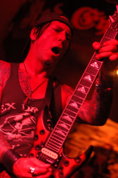 L.A. Guns featuring Tracii Guns, at The Red Eyed Fly, Austin, Texas