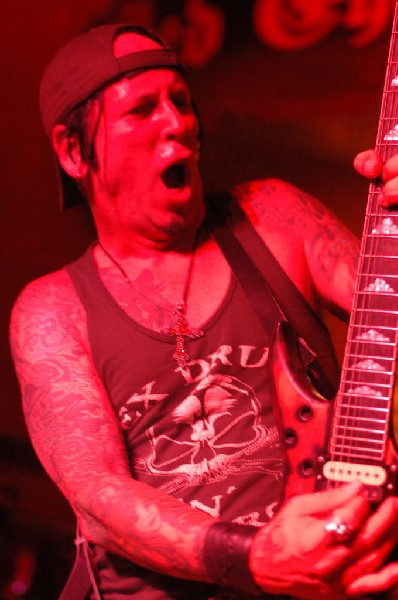 L.A. Guns featuring Tracii Guns, at The Red Eyed Fly, Austin, Texas