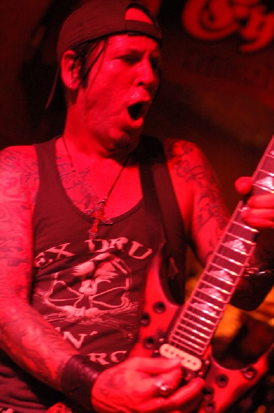 L.A. Guns featuring Tracii Guns, at The Red Eyed Fly, Austin, Texas
