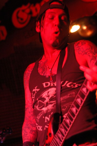 L.A. Guns featuring Tracii Guns, at The Red Eyed Fly, Austin, Texas