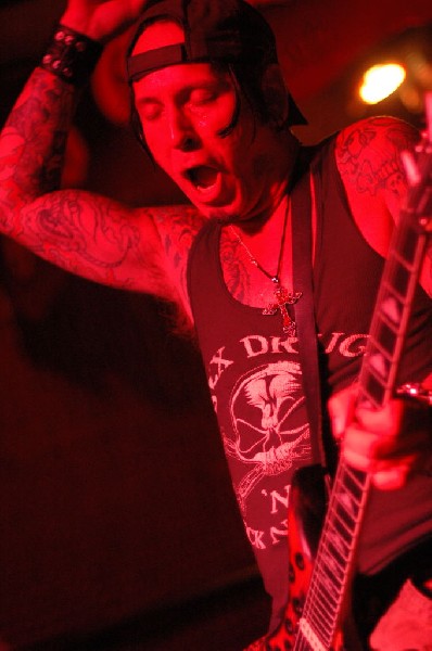 L.A. Guns featuring Tracii Guns, at The Red Eyed Fly, Austin, Texas