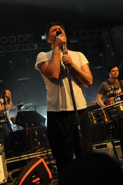 LCD Soundsystem at Stubb's BarBQ, Austin, Texas 06/08/10 - photo by Jeff Ba