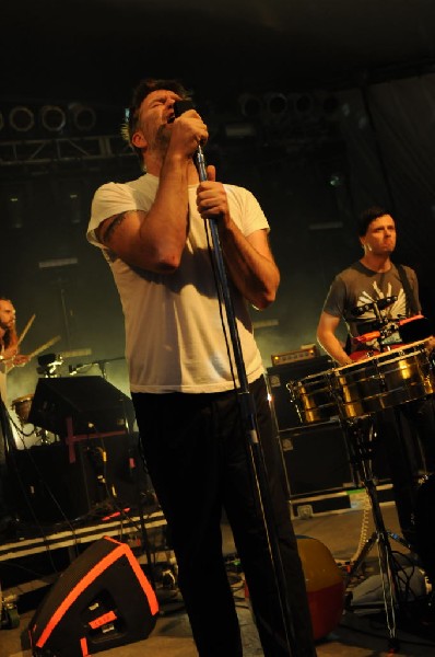 LCD Soundsystem at Stubb's BarBQ, Austin, Texas 06/08/10 - photo by Jeff Ba