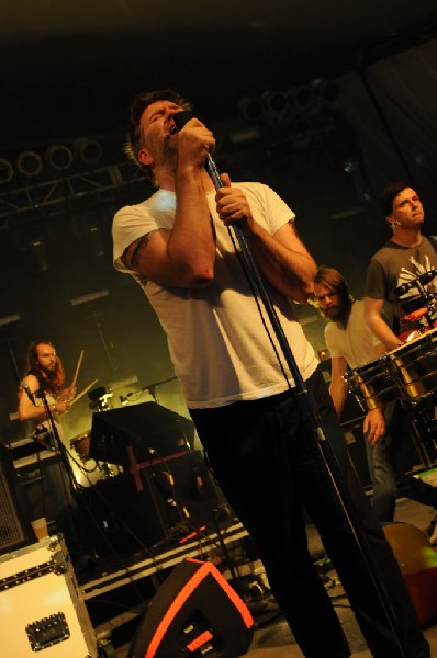 LCD Soundsystem at Stubb's BarBQ, Austin, Texas 06/08/10 - photo by Jeff Ba
